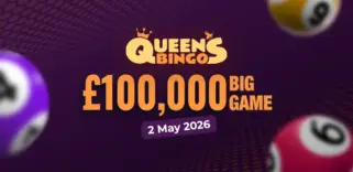 Queen’s Bingo Announced £100,000 Big Game This May