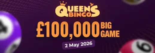 Huge Bingo Prizes Coming This May – £100,000 Big Game