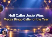 Hull’s Josie Douthwaite Crowned Mecca Bingo Caller of the Year