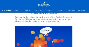 Jackpotjoy bingo homepage