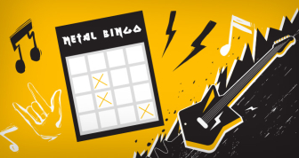 heavy metal themed bingo game