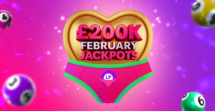 Lucky Pants Bingo February Jackpots – £200K to Be Won