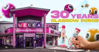 Mecca Bingo Glasgow Forge Celebrates 30 Years of Bingo