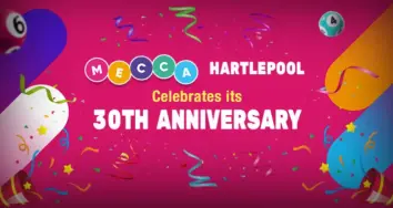Mecca Bingo Hartlepool Celebrates Its 30th Anniversary