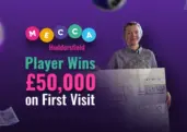 Huddersfield Mum Wins £50K on First Ever Visit to Mecca Bingo