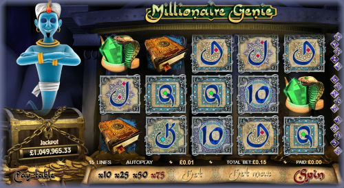 Millionaire Genie - Progressive Jackpot Game