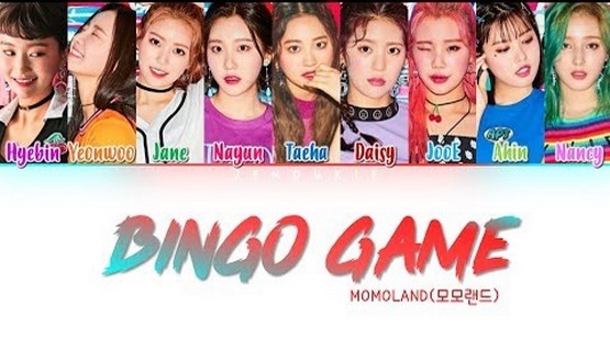 Momoland bingo game song