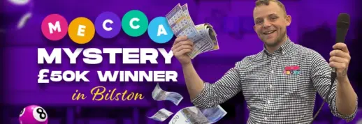 Mystery Bilston Mecca Bingo Player Wins 50K Pounds Jackpot