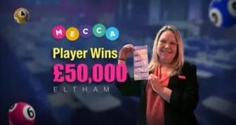 Mystery Mecca Bingo Eltham Player Wins £50K Jackpot