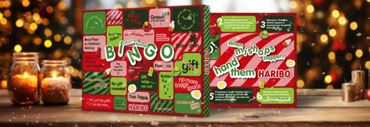 haribo christmas bingo game