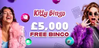 £5,000 Free Bingo at Kitty – Guaranteed Cash Prizes