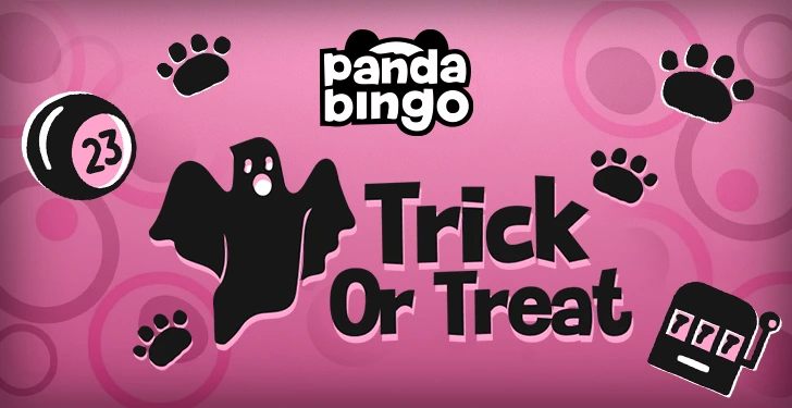 Play in the Trick or Treat Bingo Room at Panda Bingo