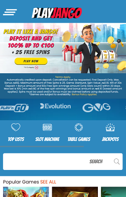 Play Jango mobile app