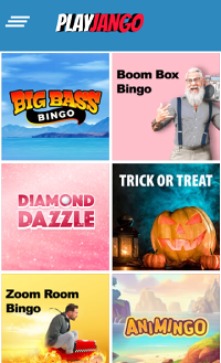 Play Jango mobile experience