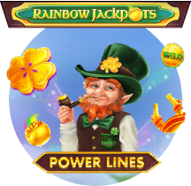 Rainbow Jackpots Power Lines slot