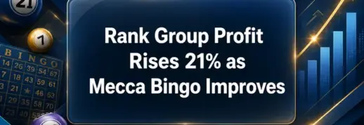 Rank Group Profit Rises 21% as Mecca Bingo Improves