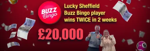 Sheffield Bingo Player Hits Twice in Two Weeks at Buzz Bingo