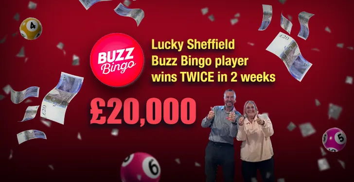 Sheffield Bingo Player Hits Twice in Two Weeks at Buzz Bingo