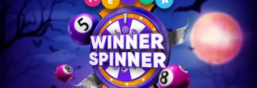 Spin Mecca Bingo’s Halloween Winner Spinner for Daily Prizes