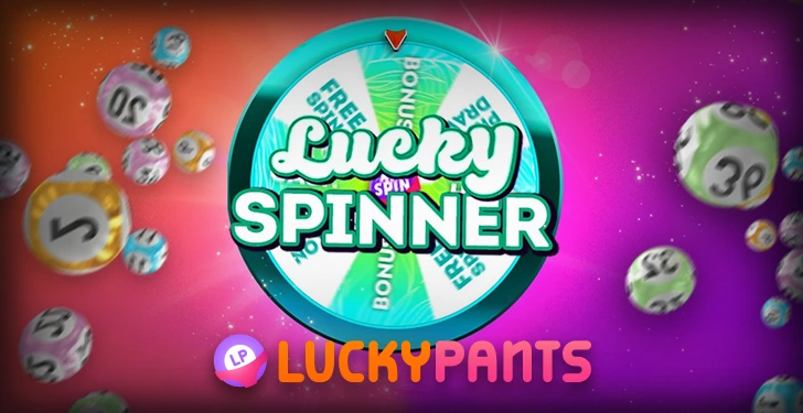 Spin the Lucky Spinner Daily at Lucky Pants Bingo
