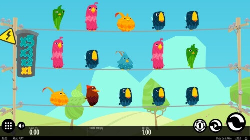 Sundae Bingo Offers Birds on a Wire Slot by Thunderkick
