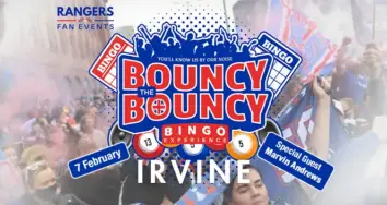 Irvine to Host Rangers-Themed Bouncy Bouncy Bingo Experience
