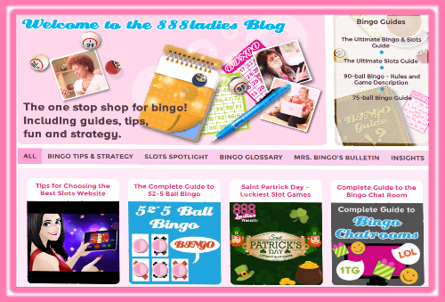 Plenty of Useful Information at the 888ladies Blog