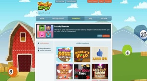 Woolly Bingo - promo page with latest offers