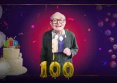 Centenarian Celebrates Birthday Playing Bingo